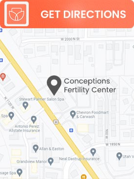 Get Directions to Conceptions Fertility Center, Fertility Clinic Located in Provo, UT